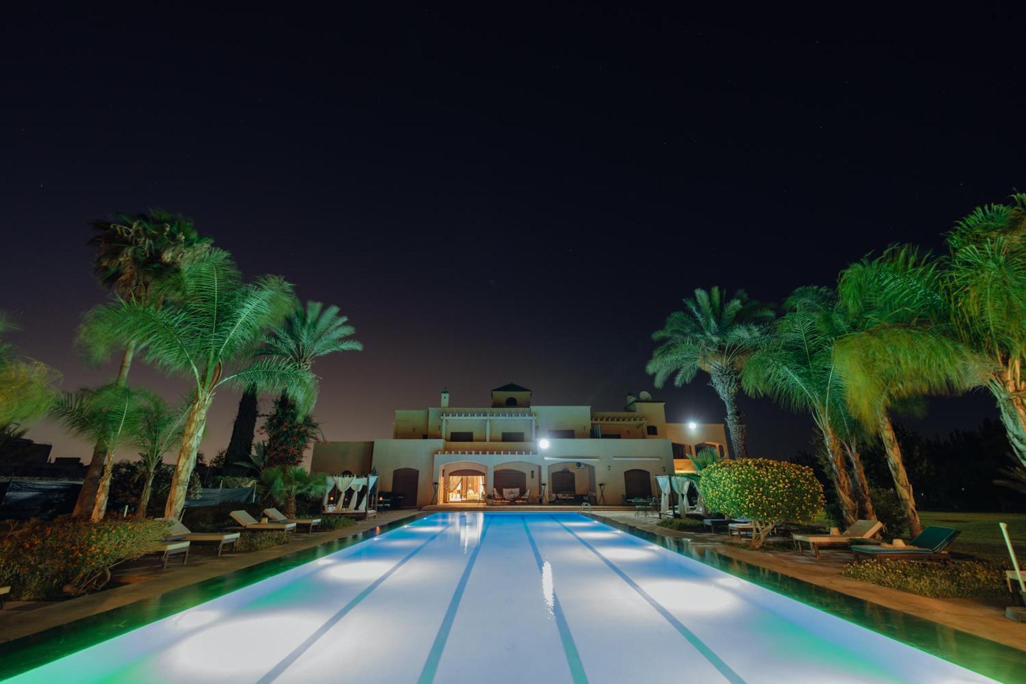 Palais Les Sources De L'Atlas & Spa El Harkat Exterior foto