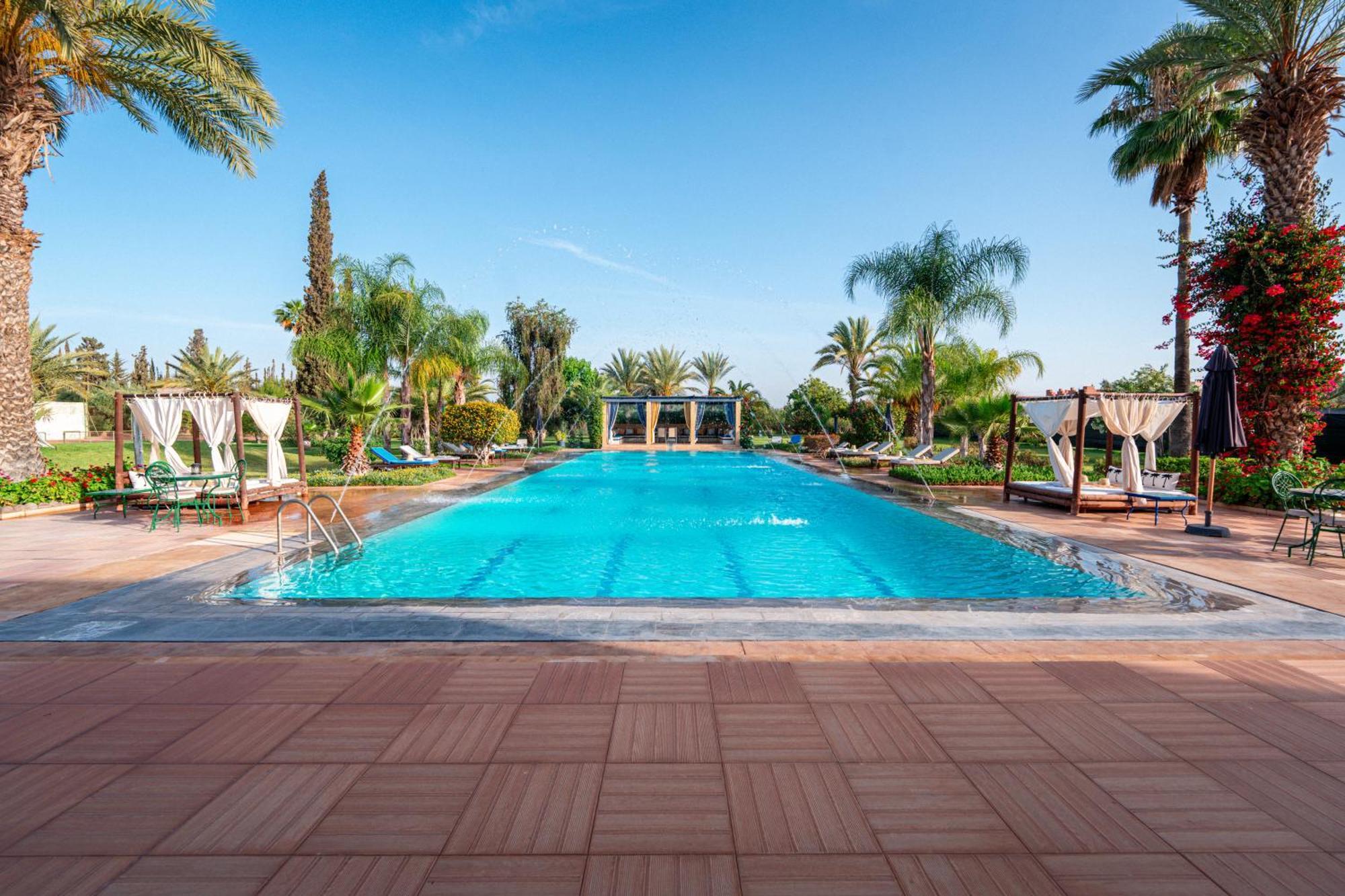 Palais Les Sources De L'Atlas & Spa El Harkat Exterior foto